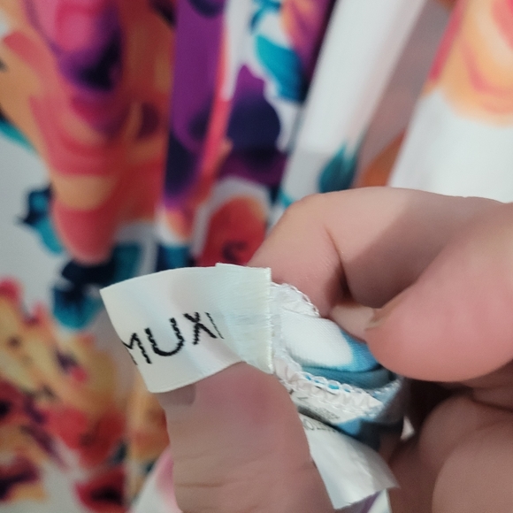 ❤️❤️HOST PICK❤️❤️ Nwot Strapless floral maxi size xl - Picture 3 of 10